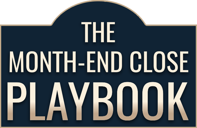 Month End Close Play Book